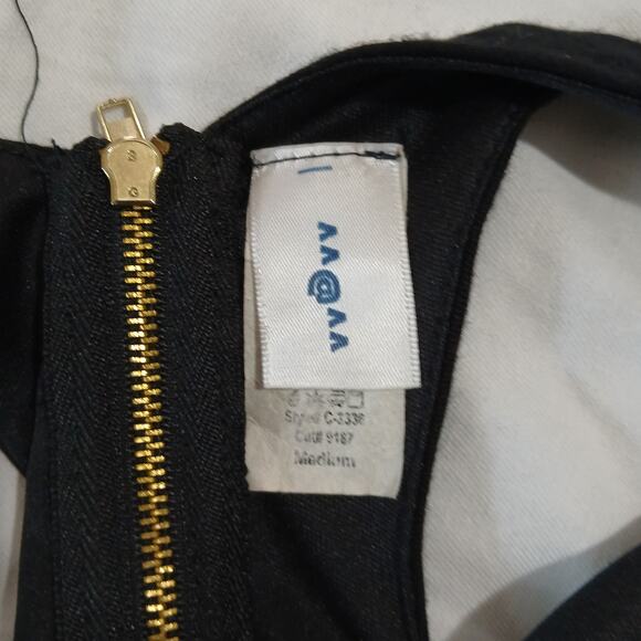 Vintage black stretch rayon sleeveless maxi dress with tulip skirt size medium - Picture 2 of 15